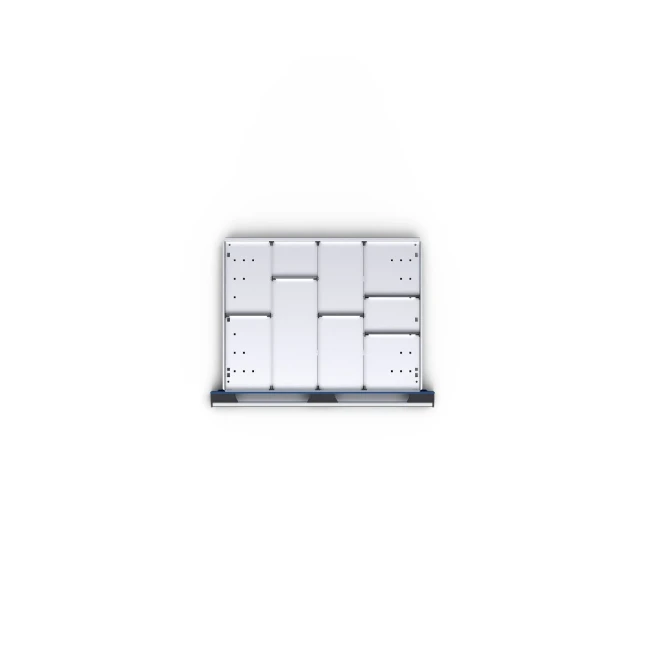 bott Cubio indelingsassortiment 9 compartimenten 650x525x75 mm