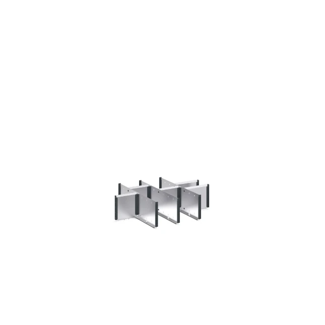 bott Cubio indelingsassortiment 9 compartimenten 650x525x150 mm