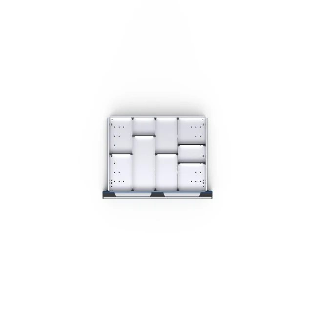 bott Cubio indelingsassortiment 9 compartimenten 650x525x150 mm
