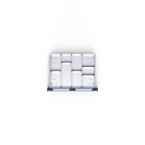 bott Cubio indelingsassortiment 14 compartimenten 1300x650x150 mm