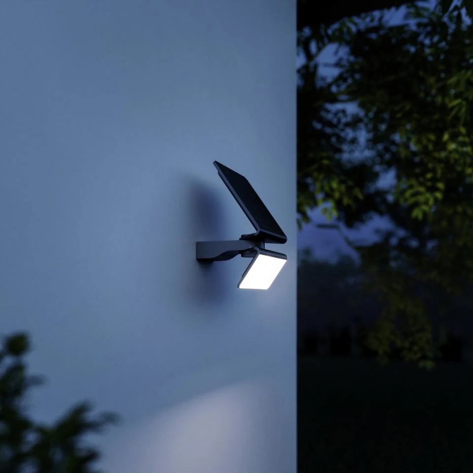 Steinel Solar Buitenlamp XSolar L-S ONE antraciet- met bewegingsmelder