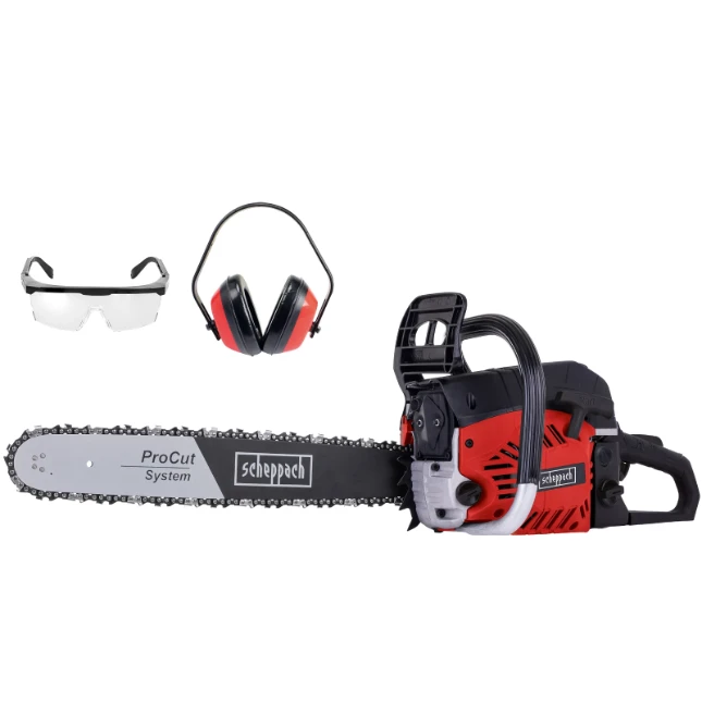 Scheppach Benzine kettingzaag CSP560s - 51cm - 56cc