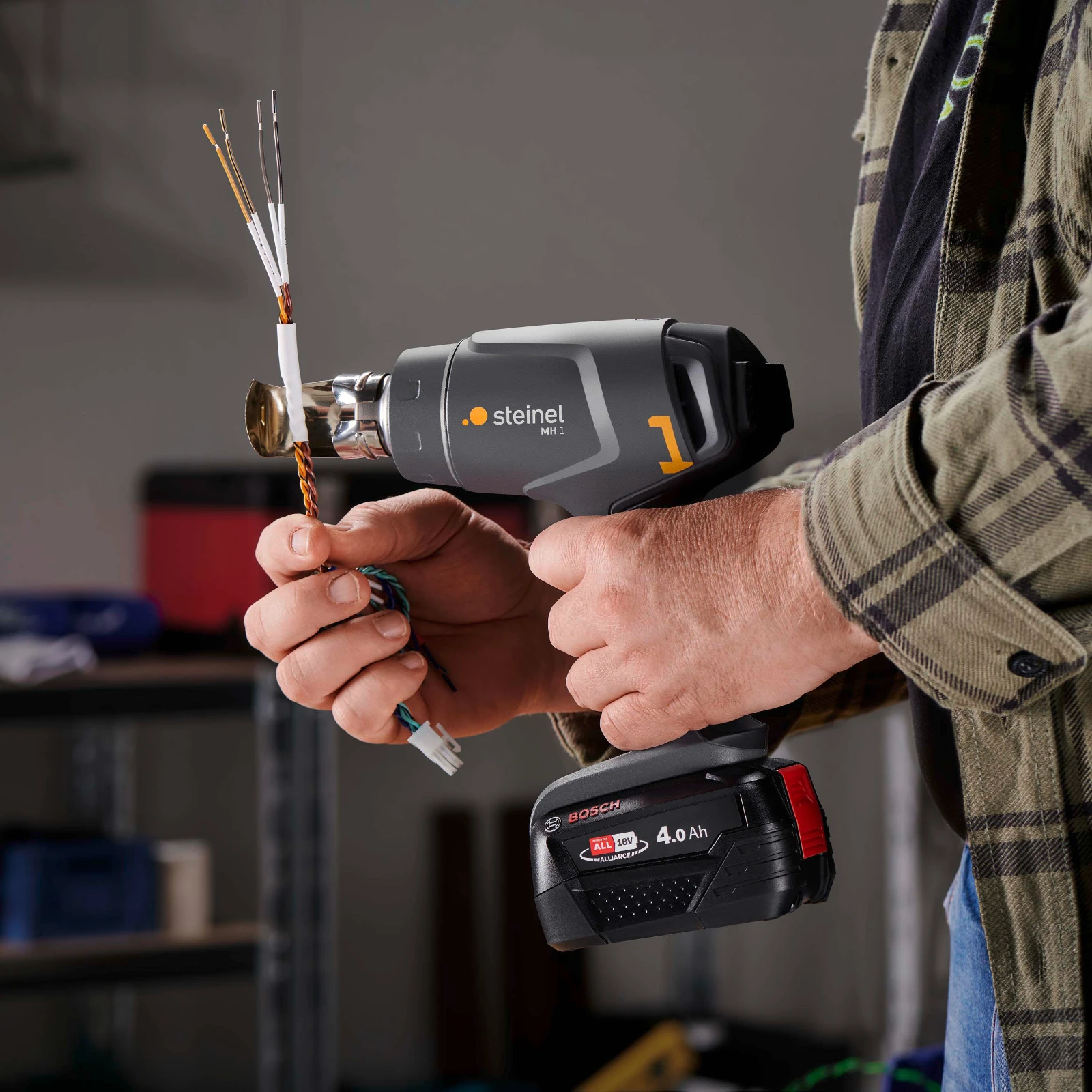 Steinel Accu Heteluchtpistool MobileHeat 1 - zonder accu