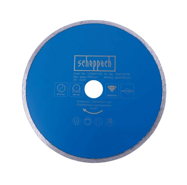 Scheppach Diamant Cirkelzaagblad O200x25,4 mm