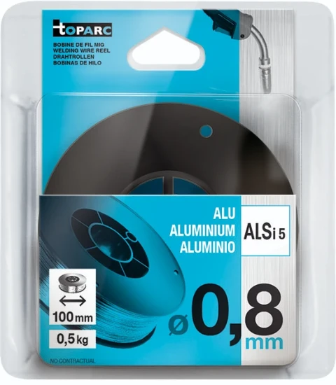GYS Lasdraad aluminium AlSi5 O0,8 mm - draadspoel S100 (5KG)