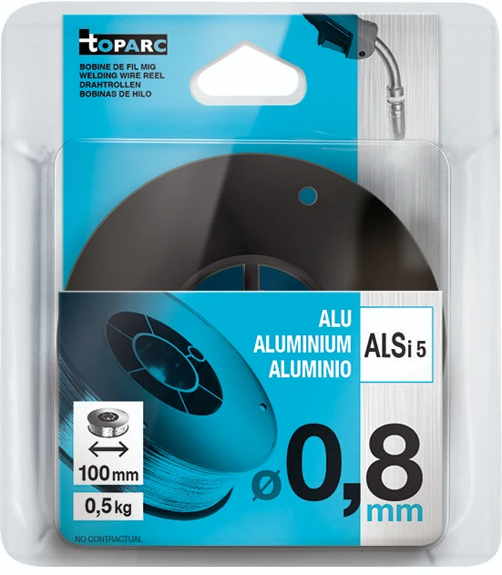 GYS Lasdraad aluminium AlSi5 O0,8 mm - draadspoel S100 (5KG)