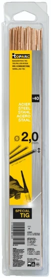 GYS Lastoevoeg TIG staal SG2, O2,0 x 330 mm (40 stuks)