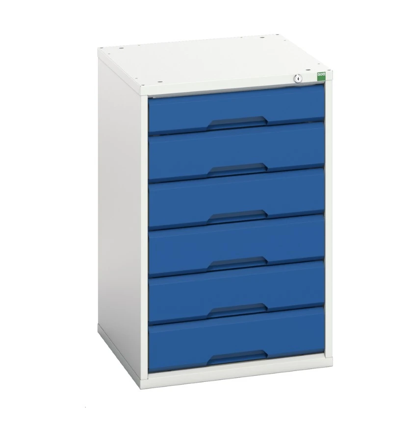 bott Verso schuifladenkast 525x550x800mm 6 laden RAL 5010