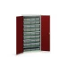 bott Verso magazijnkast 8 legborden en 36 bottBoxen RAL 3004