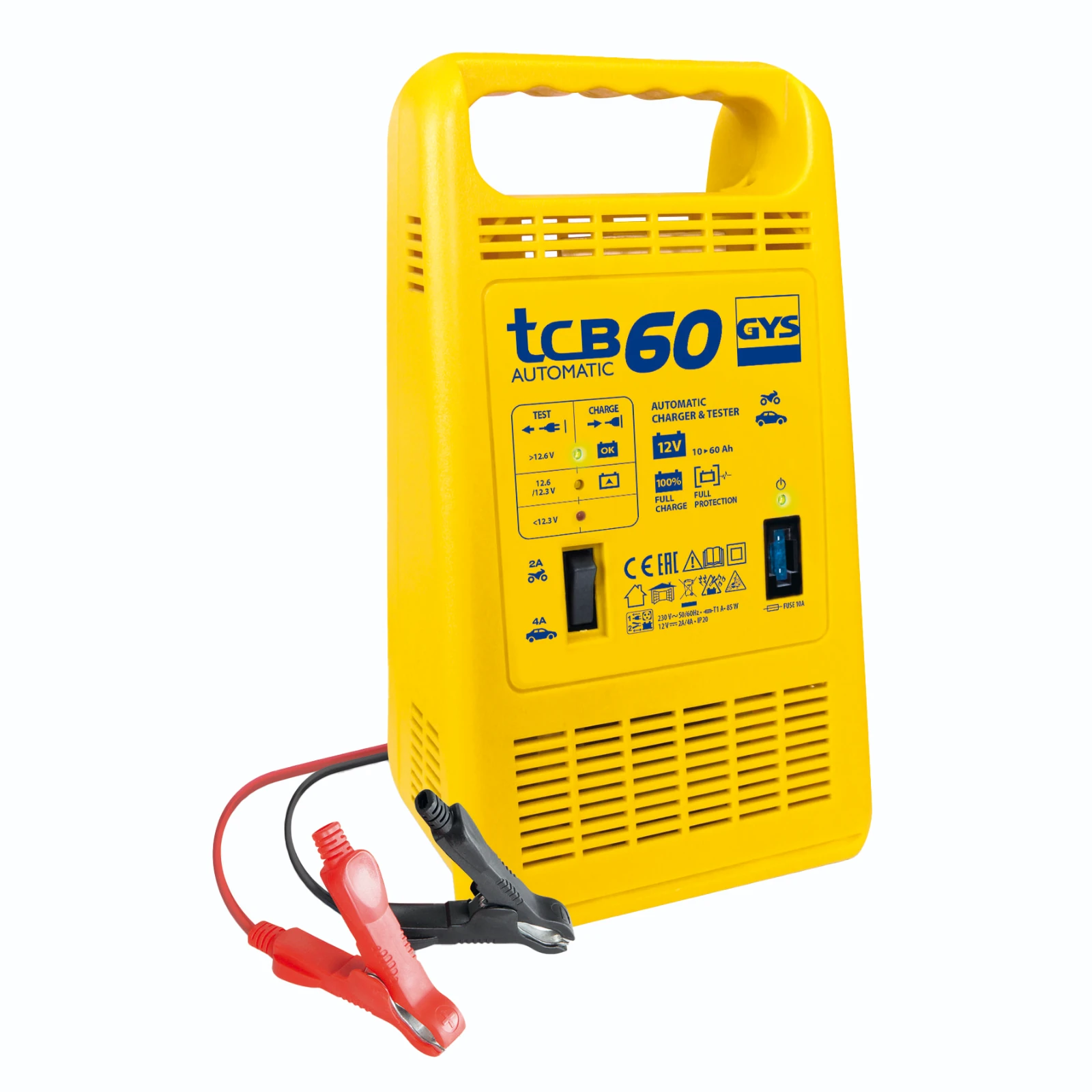 GYS Acculader TCB 60 Automatic 12V 10-60Ah