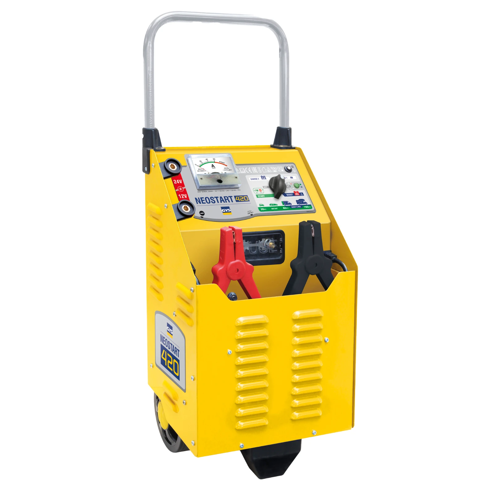 GYS Lader/starter NEOSTART 420 traditioneel 12/24V