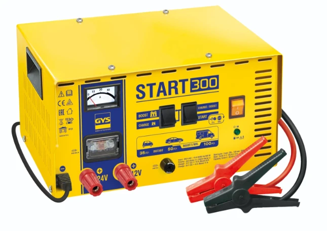 GYS Acculader/starter START 300 12/24V
