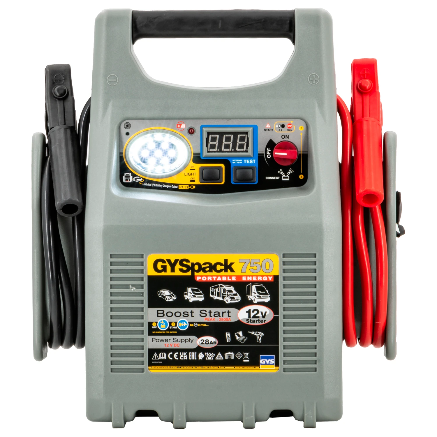 GYS Startbooster GYSPACK 750 12V