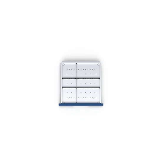 bott Verso indelingsassortiment 6 compartimenten 525x550x100/125mm