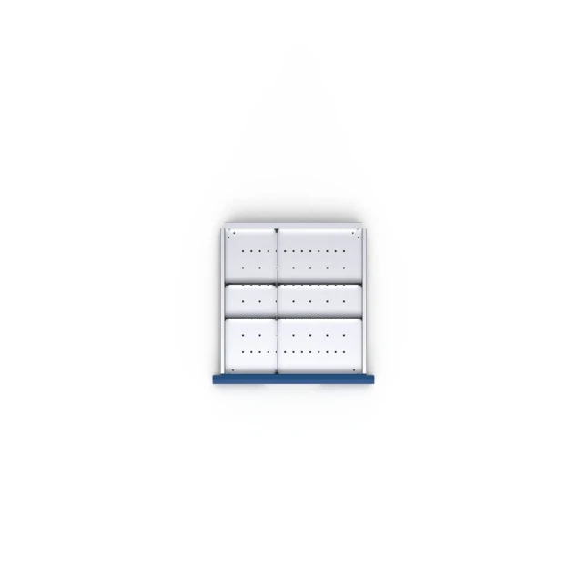 bott Verso indelingsassortiment 6 compartimenten 525x550x100/125mm
