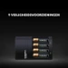 Duracell Oplader CEF14+2AA/AAA CN MON WE