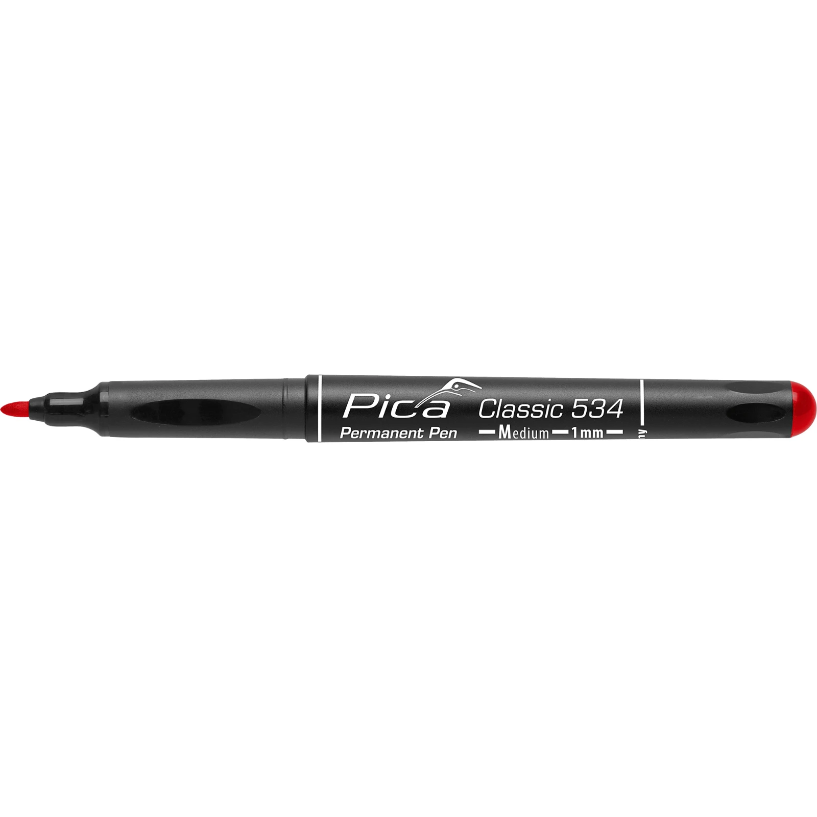 Pica Classic 534/40 Permanent Pen Medium 1.0 mm rood