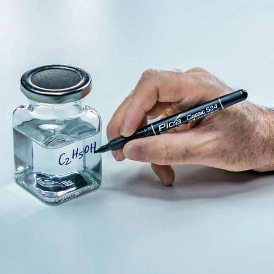 Pica Classic 534/40 Permanent Pen Medium 1.0 mm rood