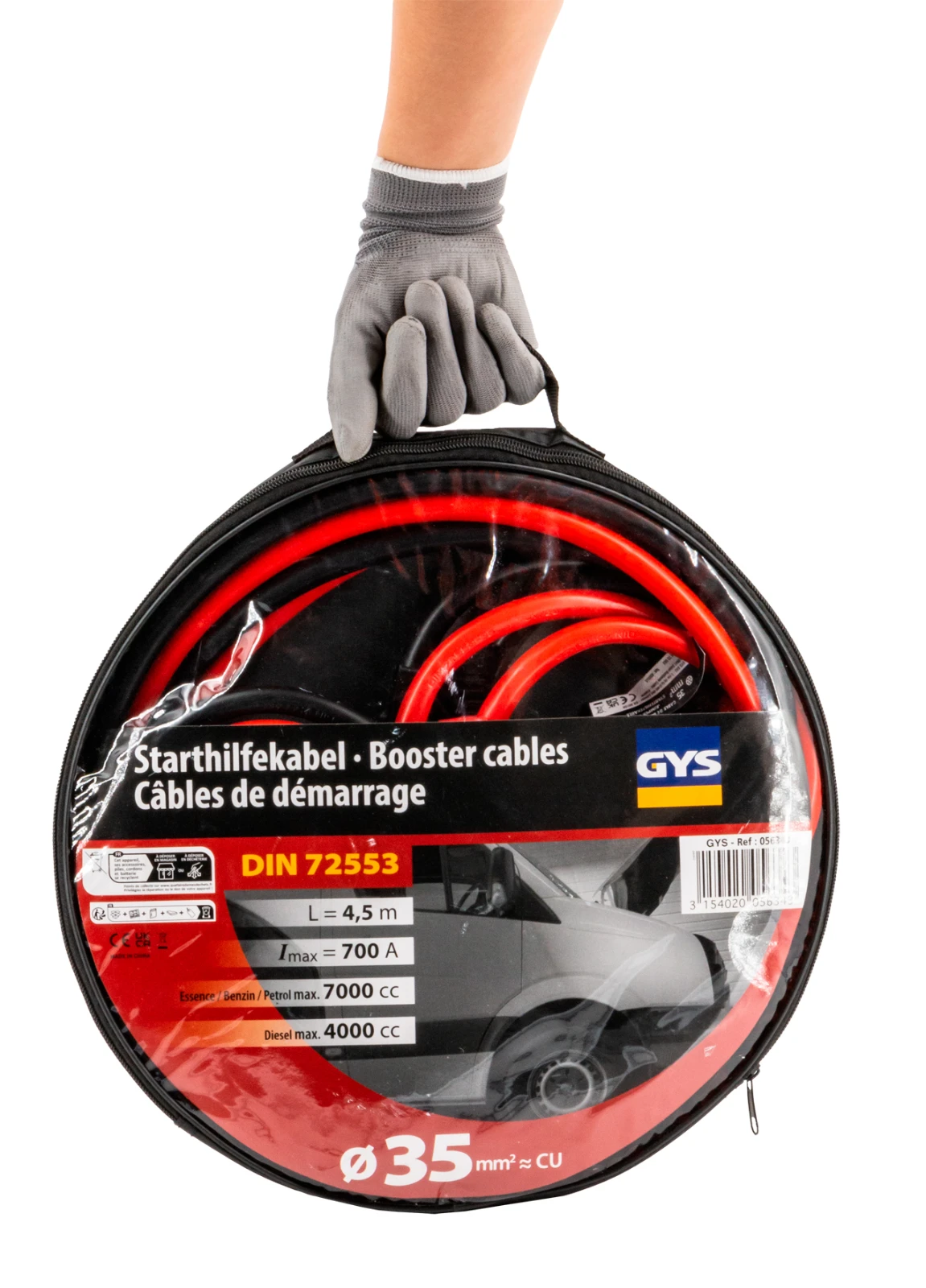 GYS Startkabels 700A (geïsoleerd)