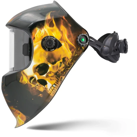 GYS Lashelm LCD Fireman 9-13 G True Color