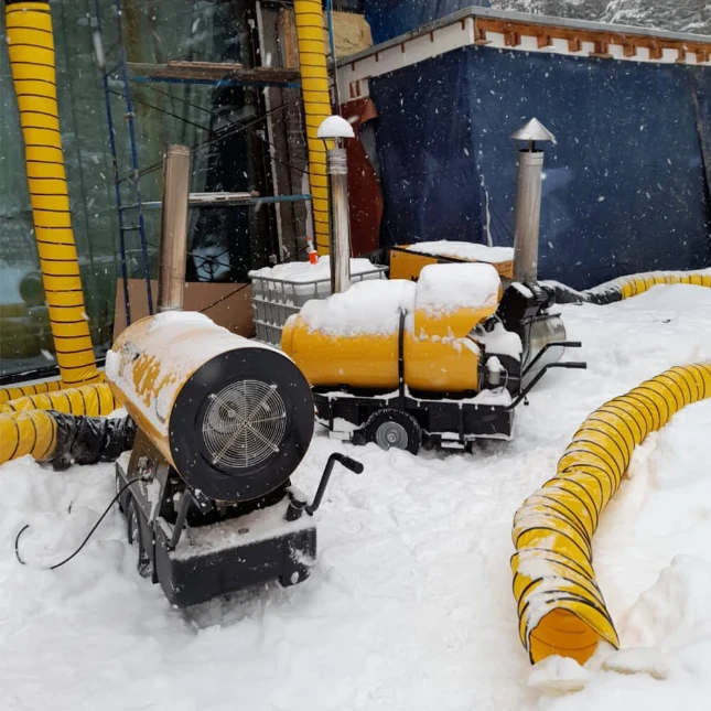 Master Indirecte Diesel Heater BV 400 110kW 1-wegs
