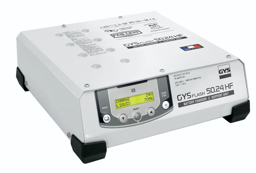 GYS Accu-oplader GYSFLASH 50-24 6/12/24V