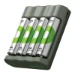 GP USB batterijlader Recyko met 4x AA 2100 mAh