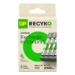 GP USB batterijlader Recyko met 4x AA 2100 mAh
