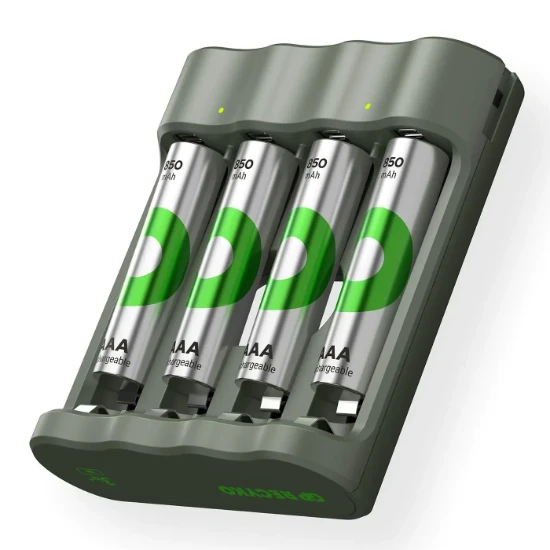 GP USB batterijlader Recyko met 4x AAA 850 mAh