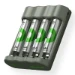 GP USB batterijlader Recyko met 4x AAA 850 mAh