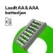 GP USB batterijlader Recyko met 4x AA 850 mAh + 4x AAA 2100 mAh