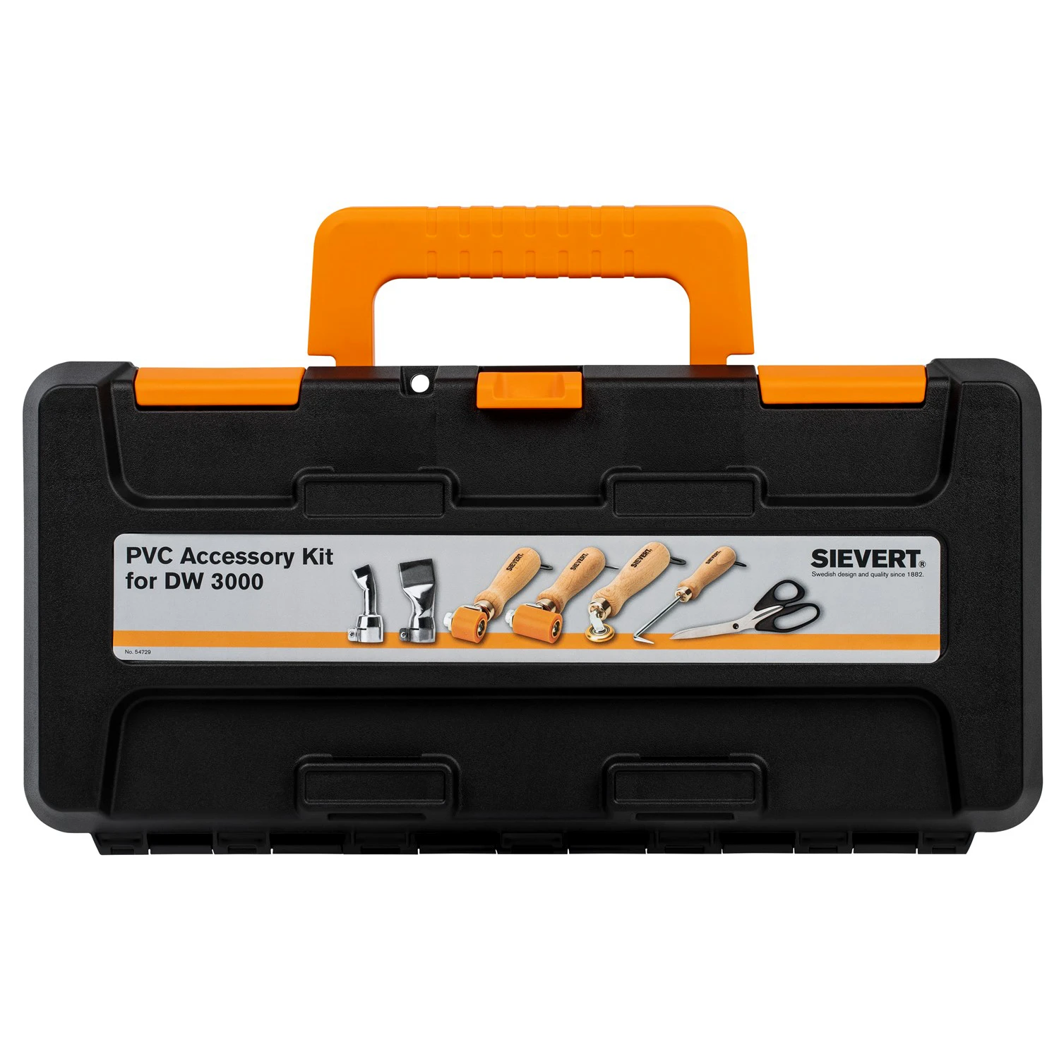 Sievert Hetelucht accessoireset PVC in koffer