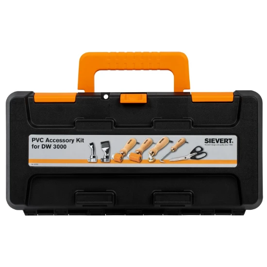 Sievert Hetelucht accessoireset PVC in koffer