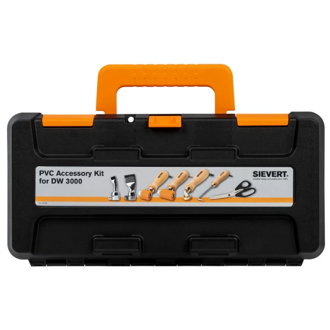 Sievert Hetelucht accessoireset PVC in koffer