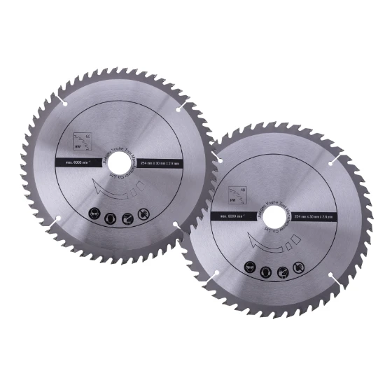 Scheppach Zaagbladenset TCT O254 mm (2 stuks)
