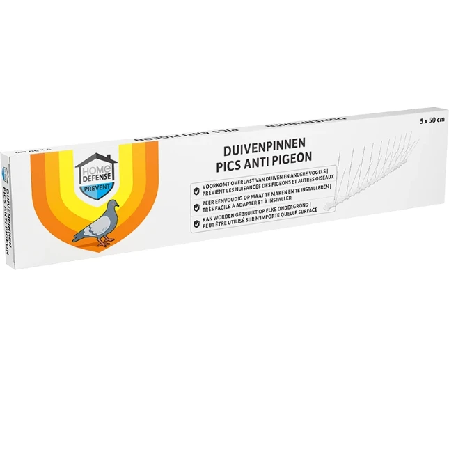 Home Defense Duivenpinnen 2,5 meter (5 x 50 cm)