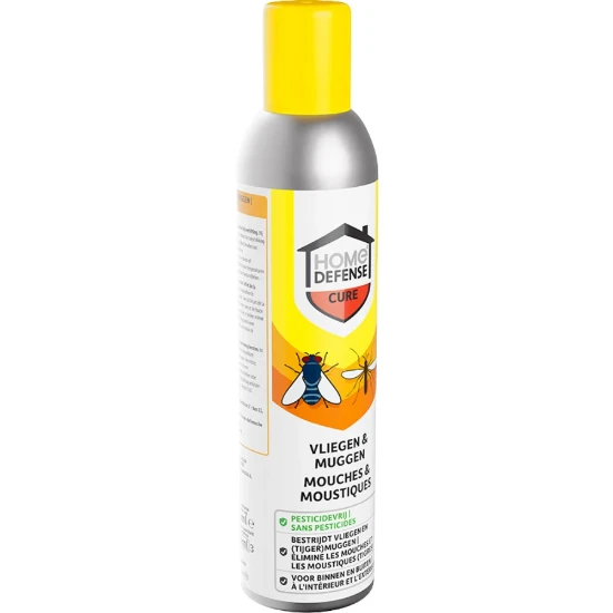 Home Defense Vliegen- en Muggenspray pesticidevrij 300 ml