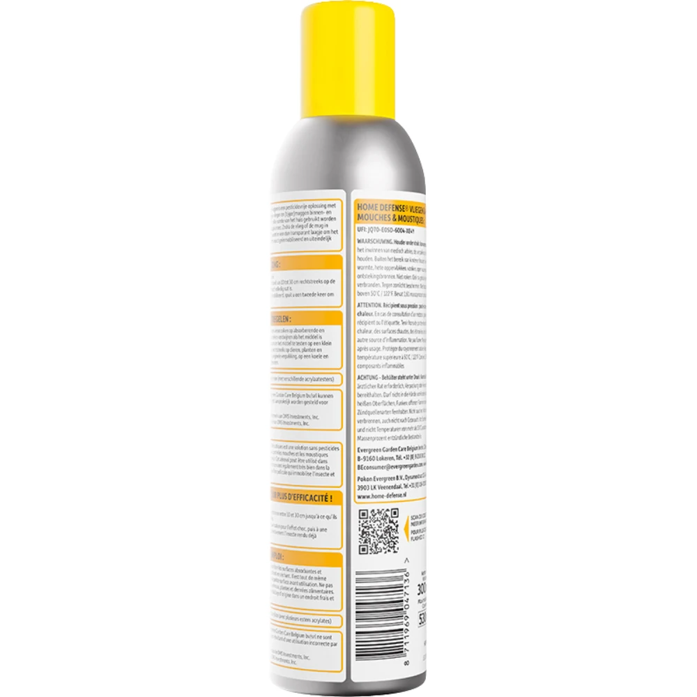 Home Defense Vliegen- en Muggenspray pesticidevrij 300 ml