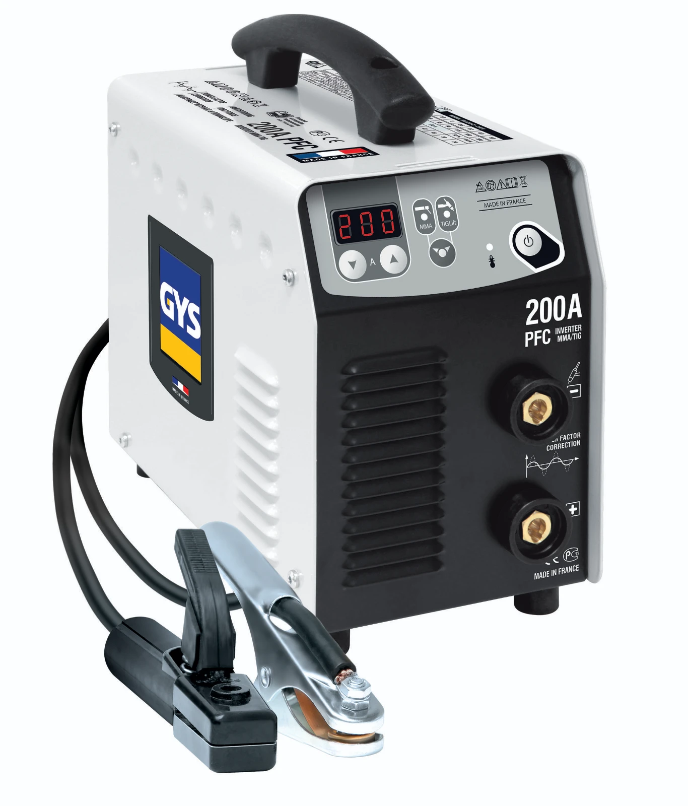 GYS Lasinverter PROGYS 200A PFC - in koffer met accessoires