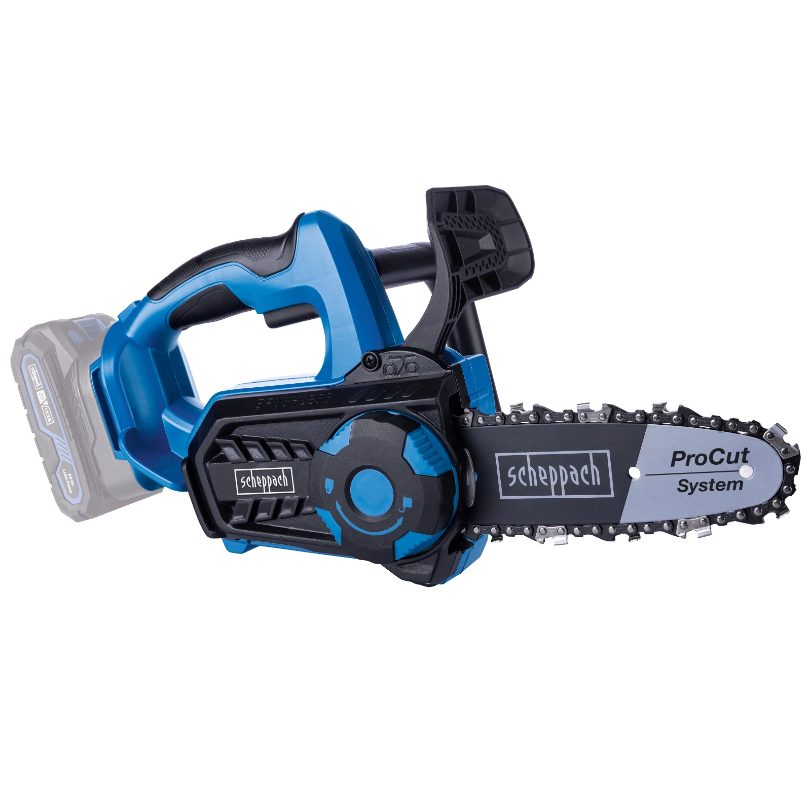 Scheppach Accu Kettingzaag 20V BC-TCS200-X - 20cm