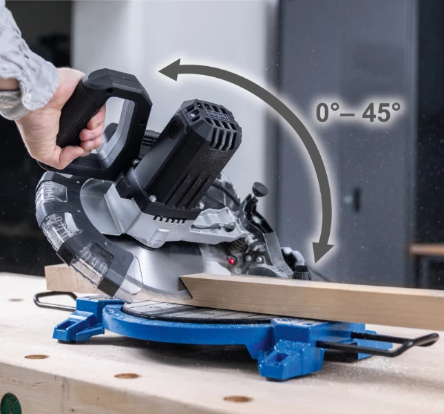 Scheppach Afkort- en verstekzaag HM210L
