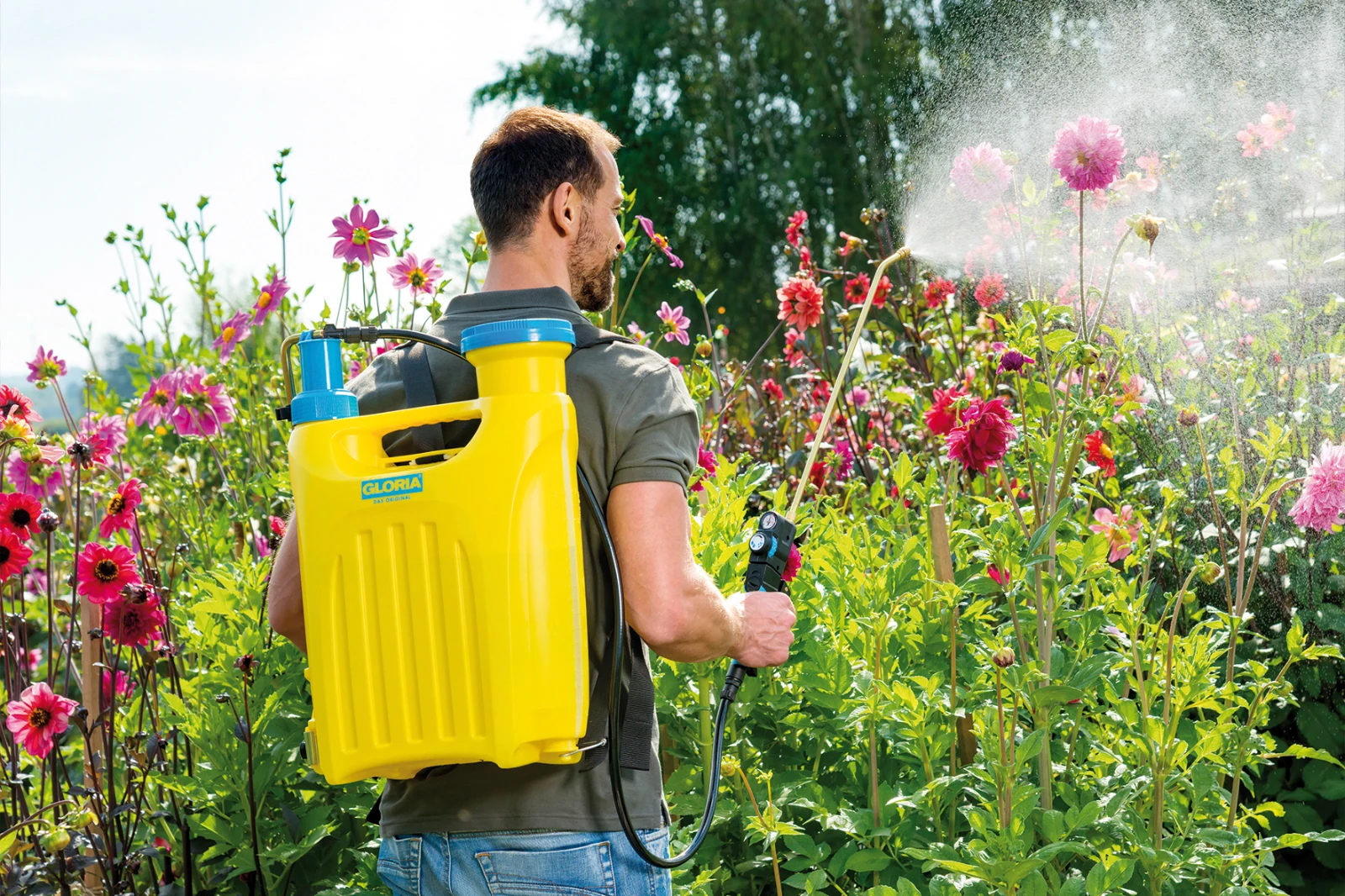 Gloria Rugspuit Hobby 1800 met verlengstuk - 18L