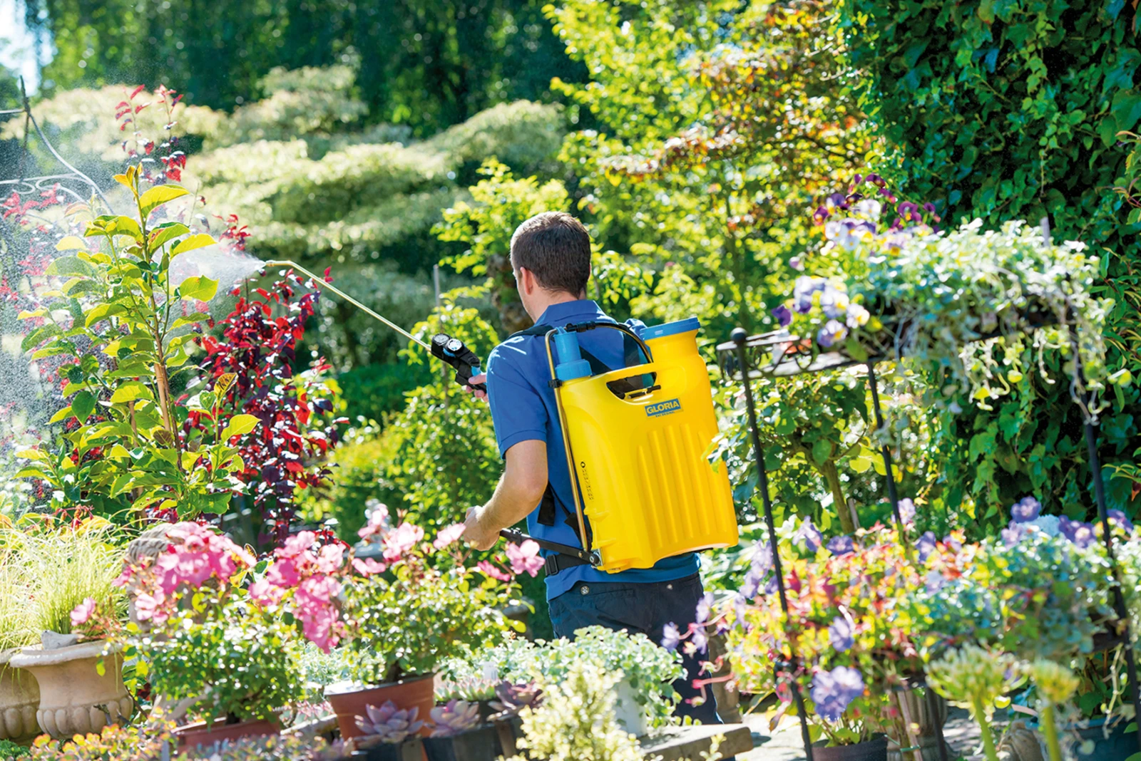Gloria Rugspuit Hobby 1800 met verlengstuk - 18L