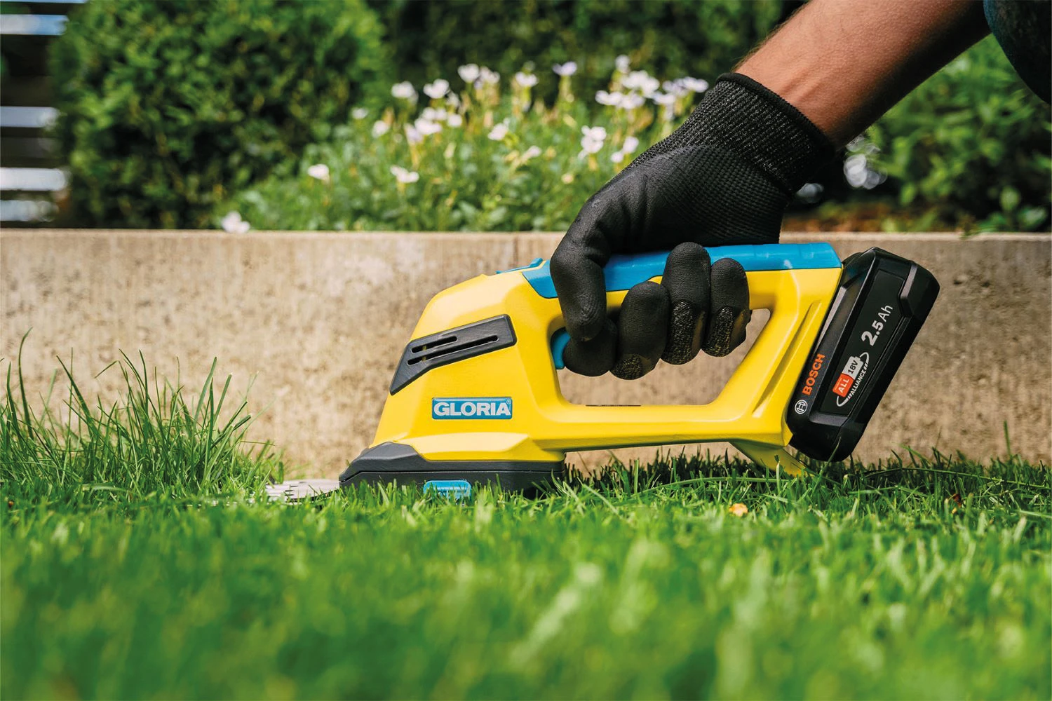Gloria Accu gras- en buxusschaar FineCut 18V
