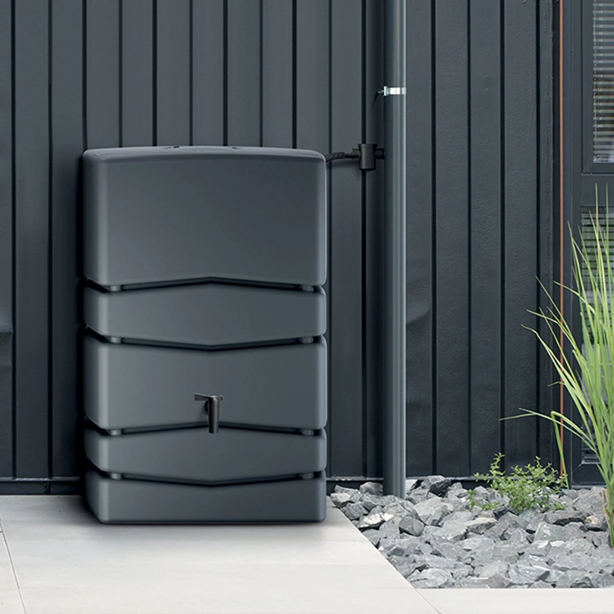 Waterform Aqua Tower Regenton 350L - antraciet
