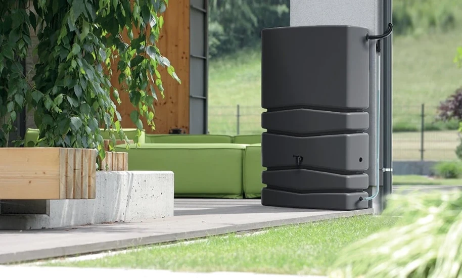 Waterform Aqua Tower Regenton 350L - antraciet
