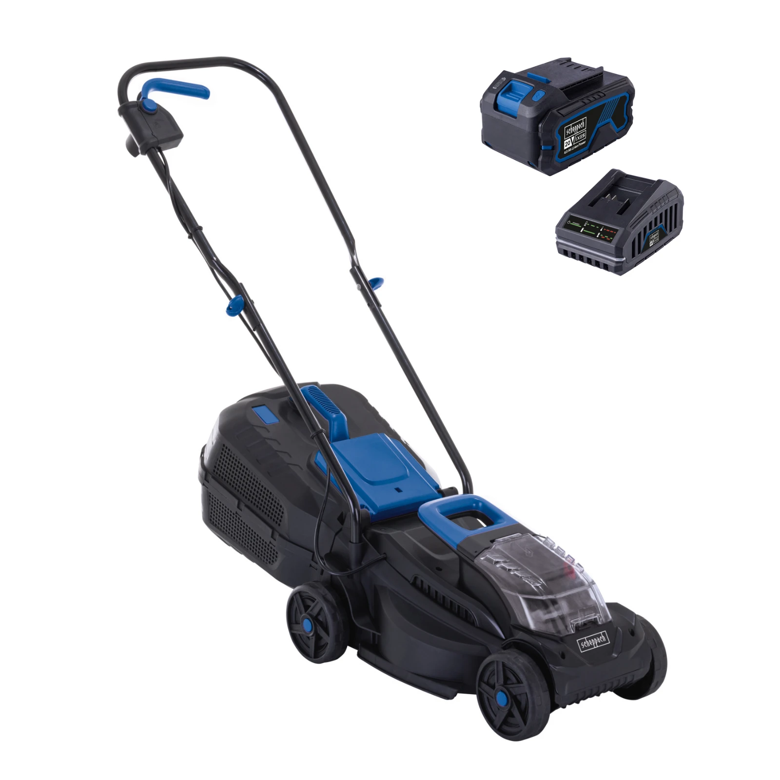 Scheppach Accu Grasmaaierset 20V BC-MP320-X (met accu)