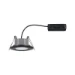 Paulmann LED-inbouwspot Calla 6W IP65 zwart O90mm