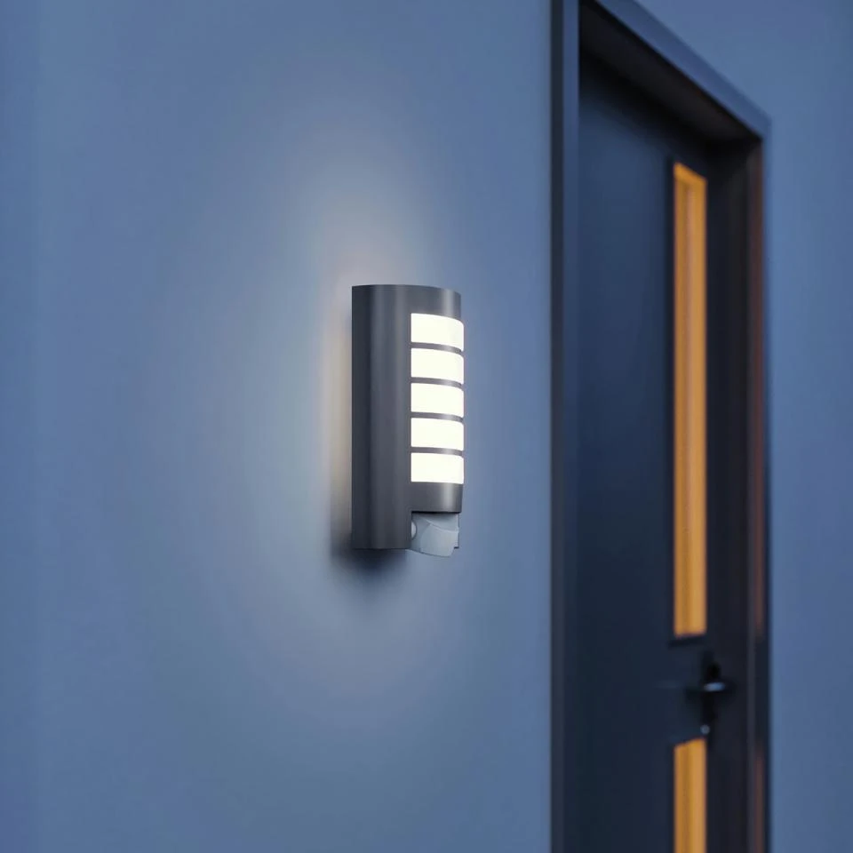 Steinel Sensor Buitenlamp L 12 S antraciet - met bewegingsmelder