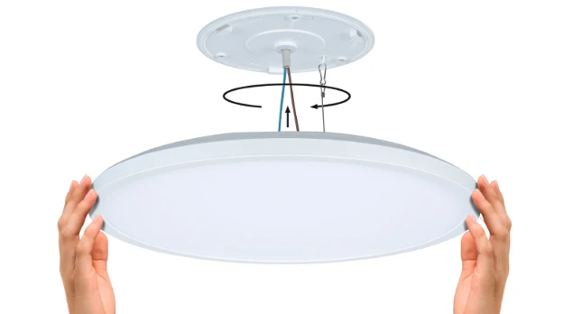 Paulmann LED-paneel Atria Shine rond O398mm 20,8W wit